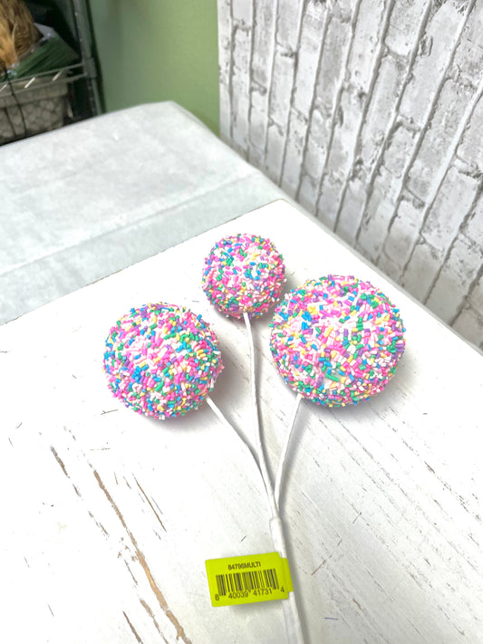 Sprinkle cake ball spray, 63421PK, spring cake ball spray, summer cake pop spray, Christmas cake pop spray,