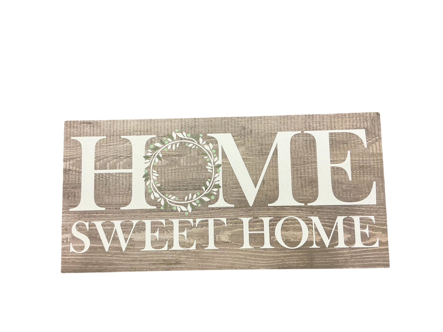 home wreath sign, everyday home sign, AP8311, everyday wreath sign