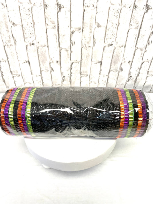 metallic XL foil border mesh, RY851576