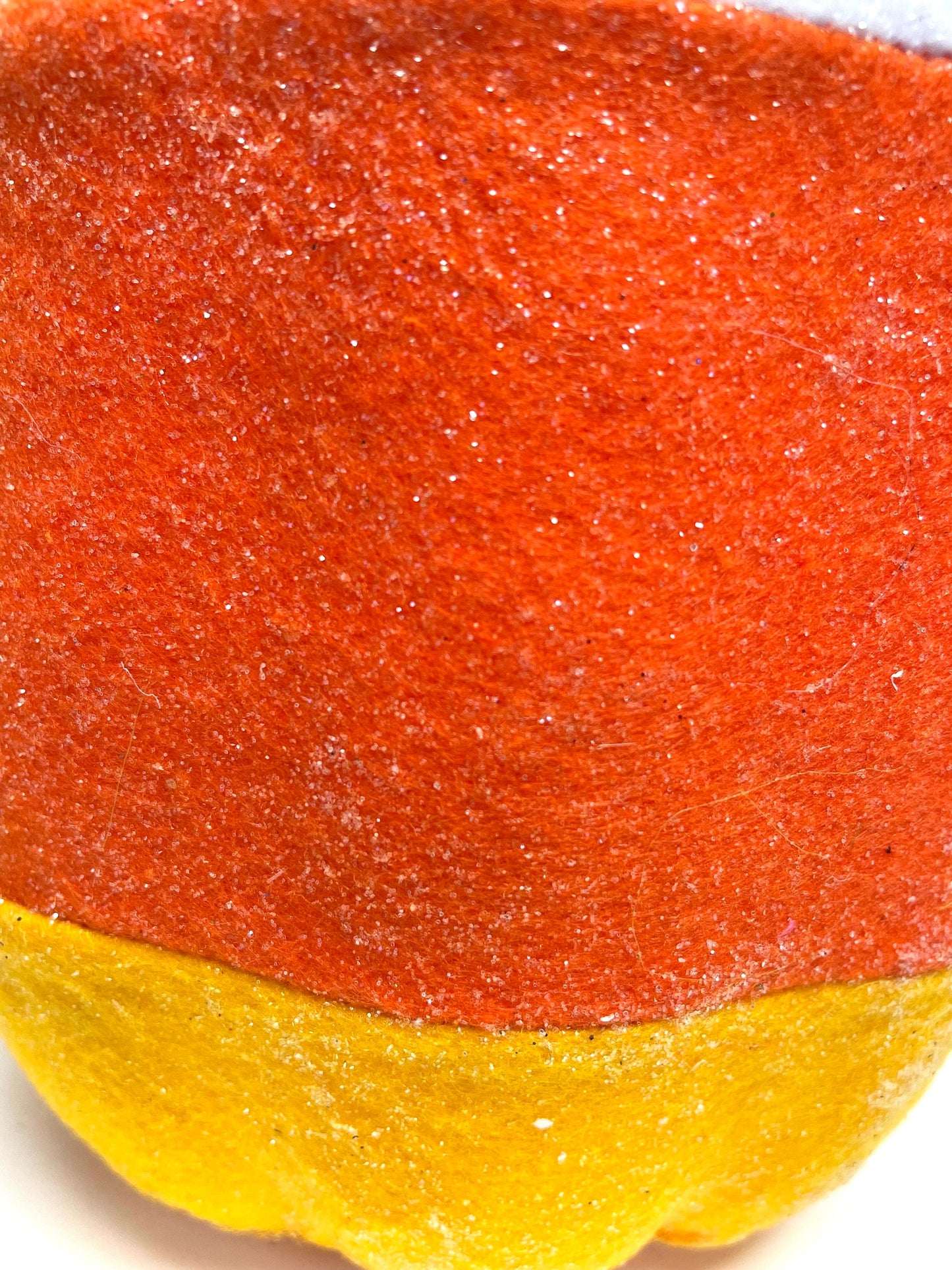 large candy corn pumpkin embellishment