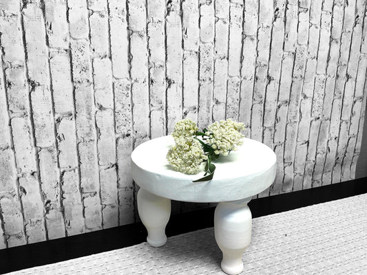 Styrofoam Queen Ann Lace Bush, 12”, cream/White, artificial flowers, bridal flowers