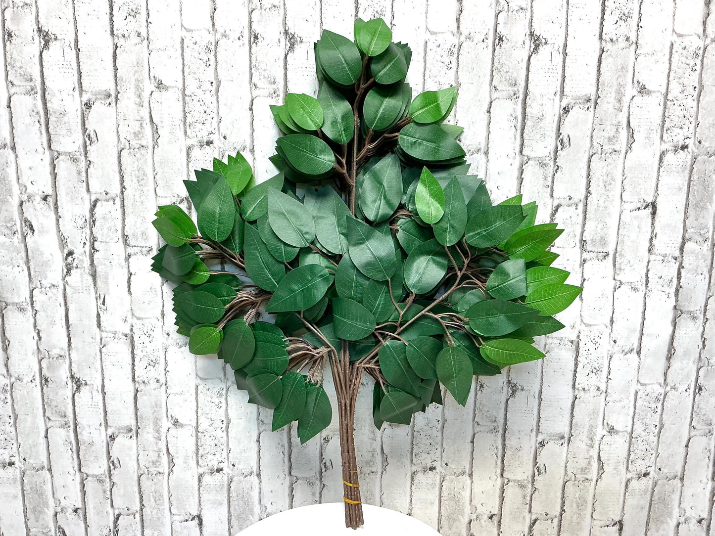 23” L Ficus Spray, Artificial, Bunch, FG505430