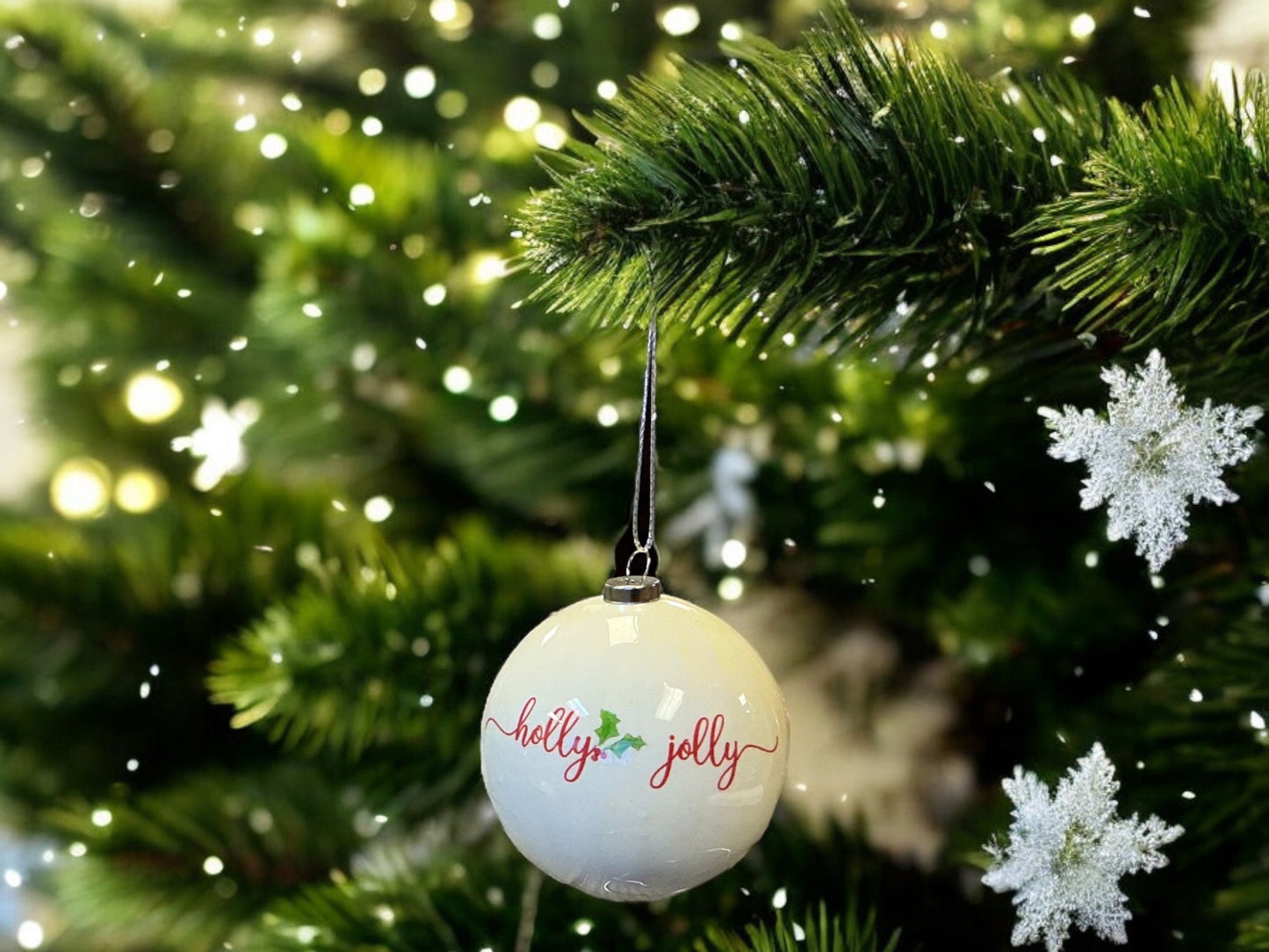 Santa Christmas ornament, Holly Jolly, Wreath Embellishments