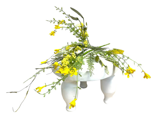 Yellow Flower with berry spray, FH807129