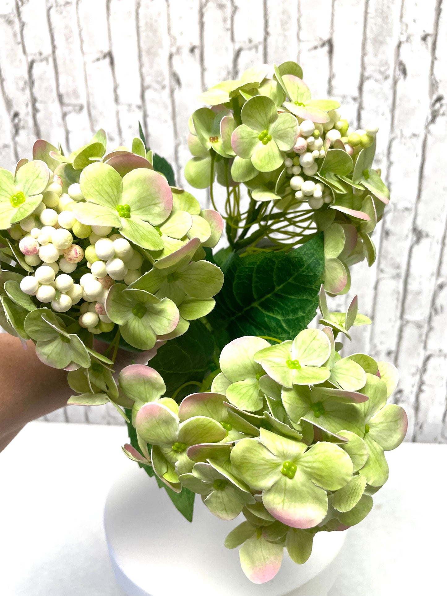 green hydrangea berry bundle stems, MTF23873, green hydrangeas, hydrangea stems, spring florals, summerflorals
