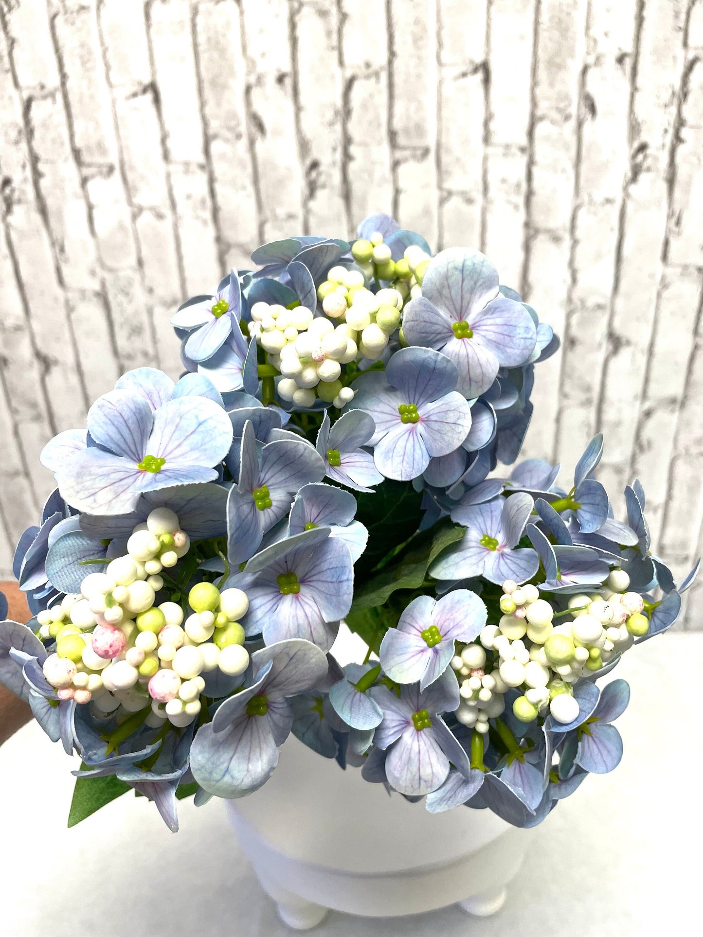 blue hydrangea berry bundle, MTF23873