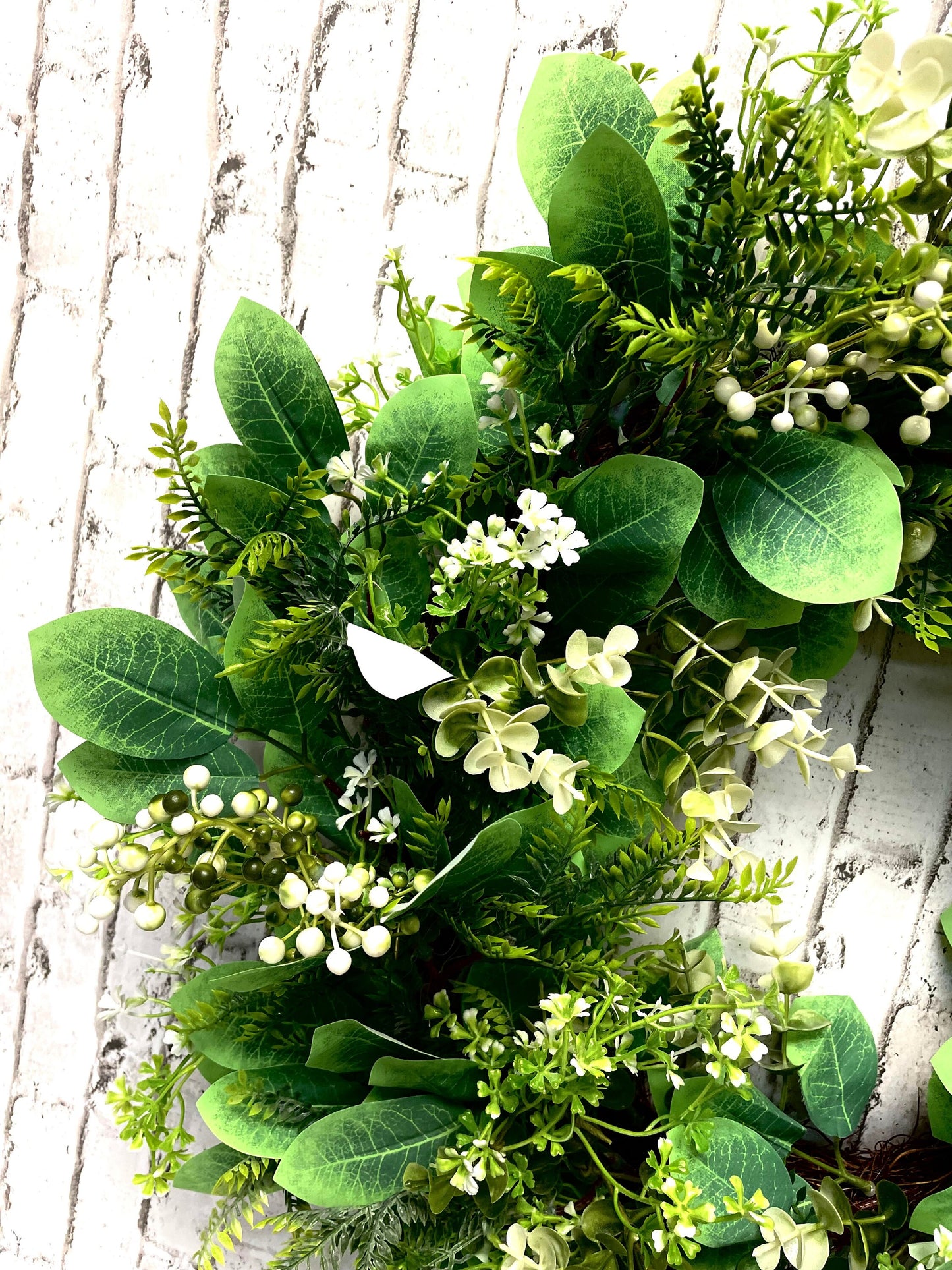 Everyday mixed greenery wreath, everyday wreath, greenery wreath, everyday decor, everyday door hanger, shipping included in price.