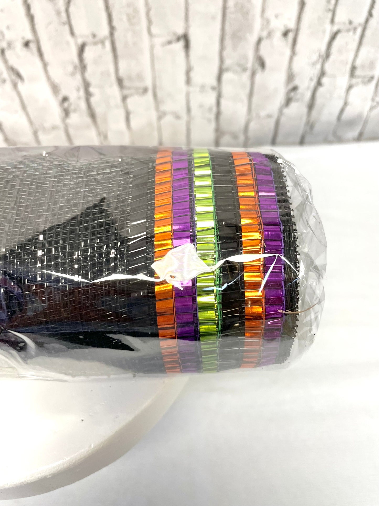 metallic XL foil border mesh, RY851576