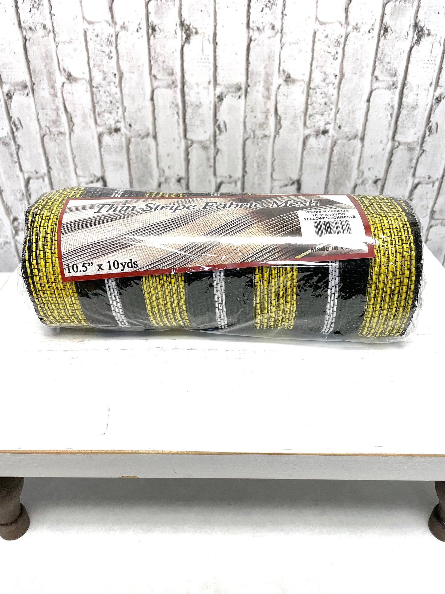 Yellow black mesh, bee theme mesh, RY8327J9, plaid mesh, black and yellow plaid mesh