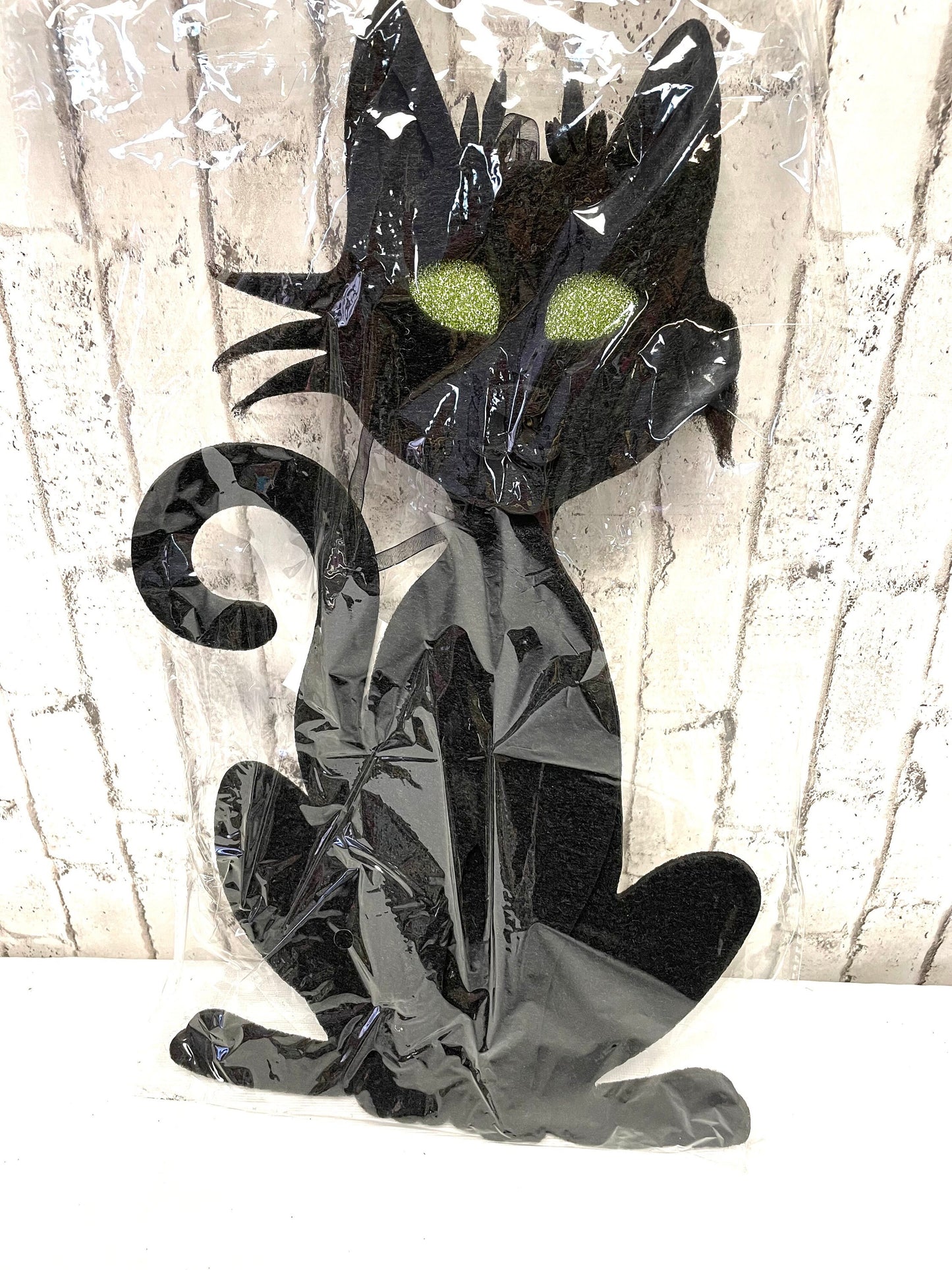 Halloween black cat attachment, Halloween sign, HH7394