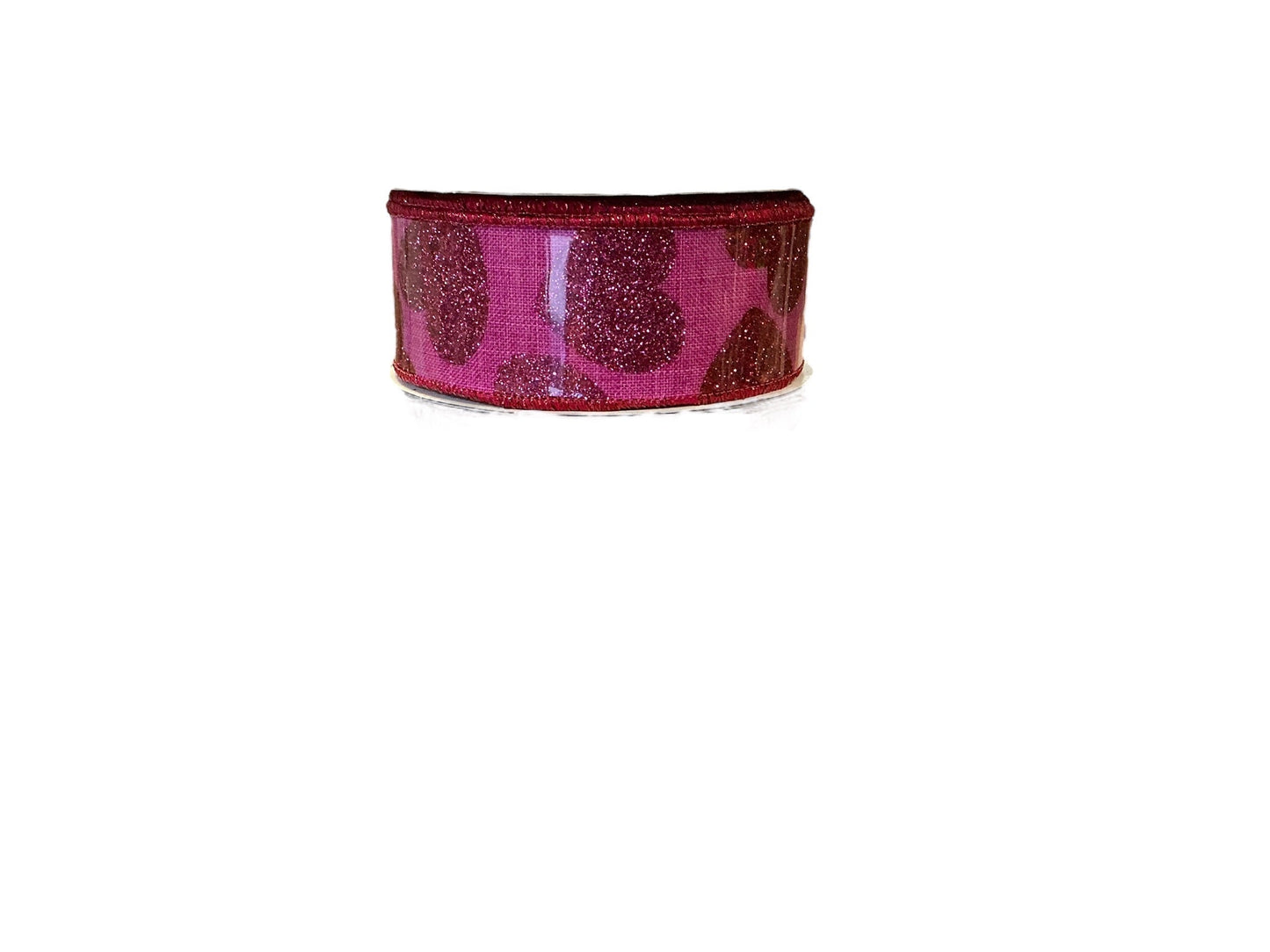 Hot pink heart valentines ribbon, RGO166815