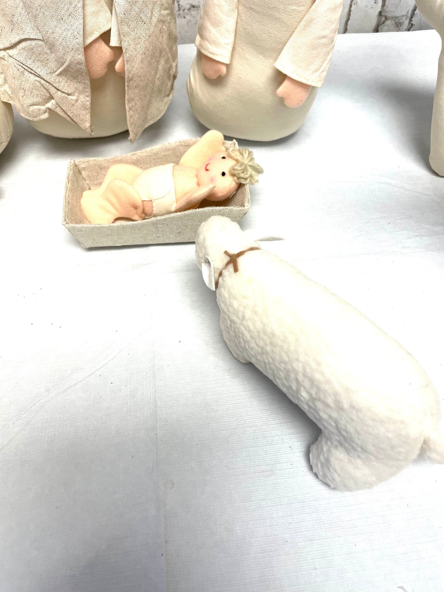 stuffed Nativity, 4416113, 8 piece Nativity, 15 inch  Nativity, Christmas home decor, holiday decor