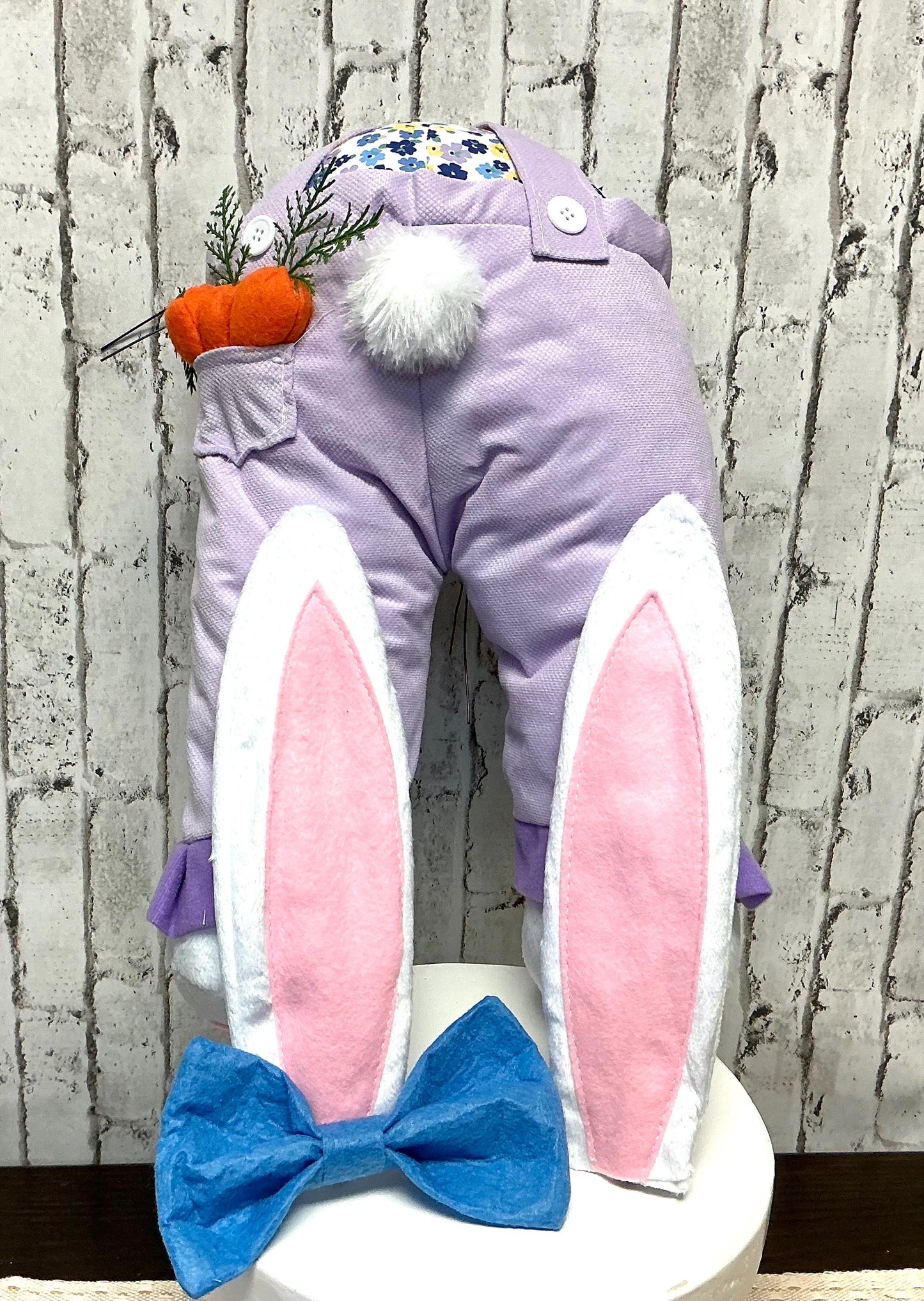 Girl Bunny Wreath Attachment Kit, 3 pieces, Body and 2 ears, 27”Hx10”W, HE7337