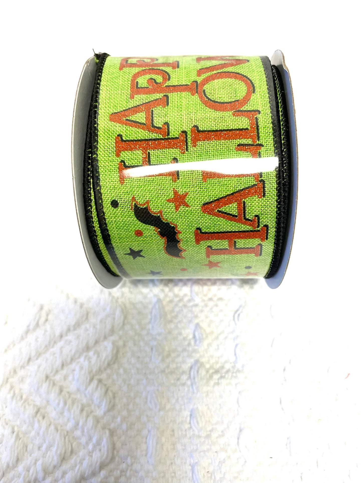 Halloween ribbon, happy Halloween ribbon, RGA1179E9