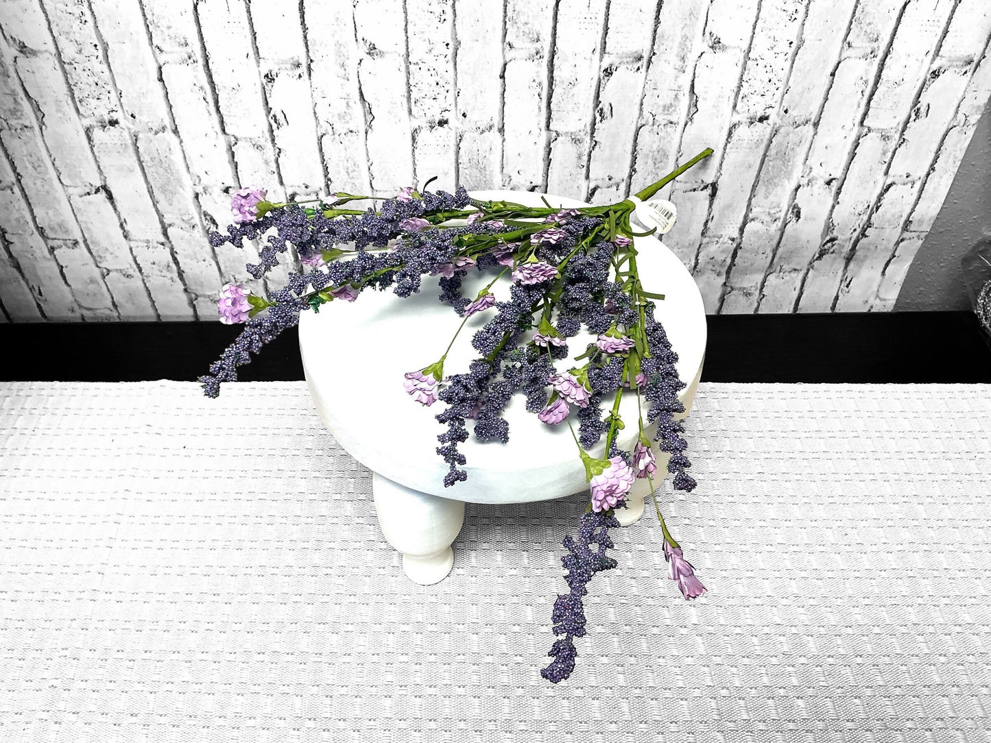 Lavender Clover Berry Bush, Artificial, 18”, MTF21039