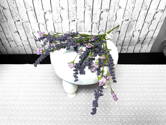 Lavender Clover Berry Bush, Artificial, 18”, MTF21039