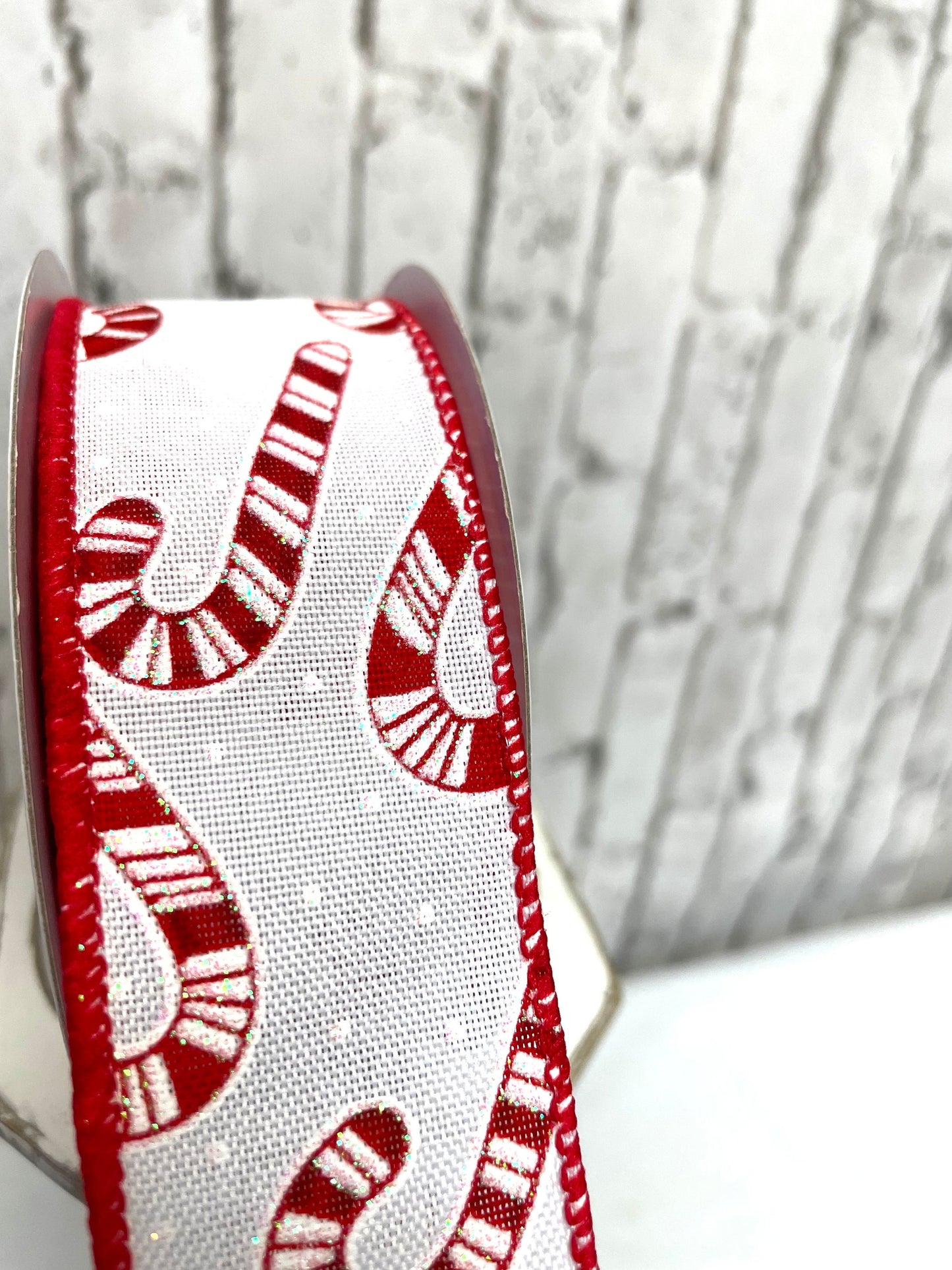candy cane ribbon, Christmas ribbon, RGC143827