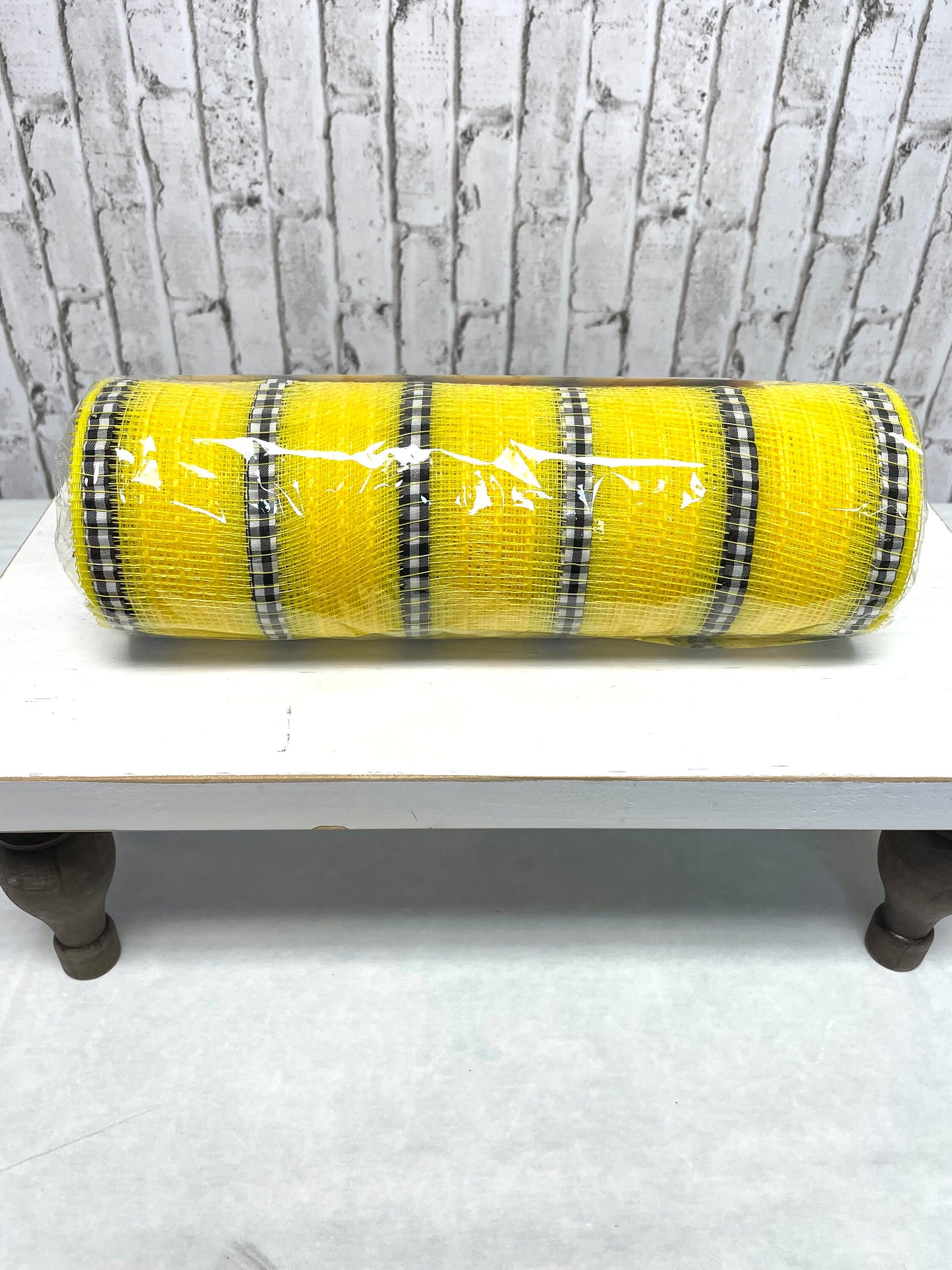 Yellow black and white mesh, RY8901J9, yellow mesh