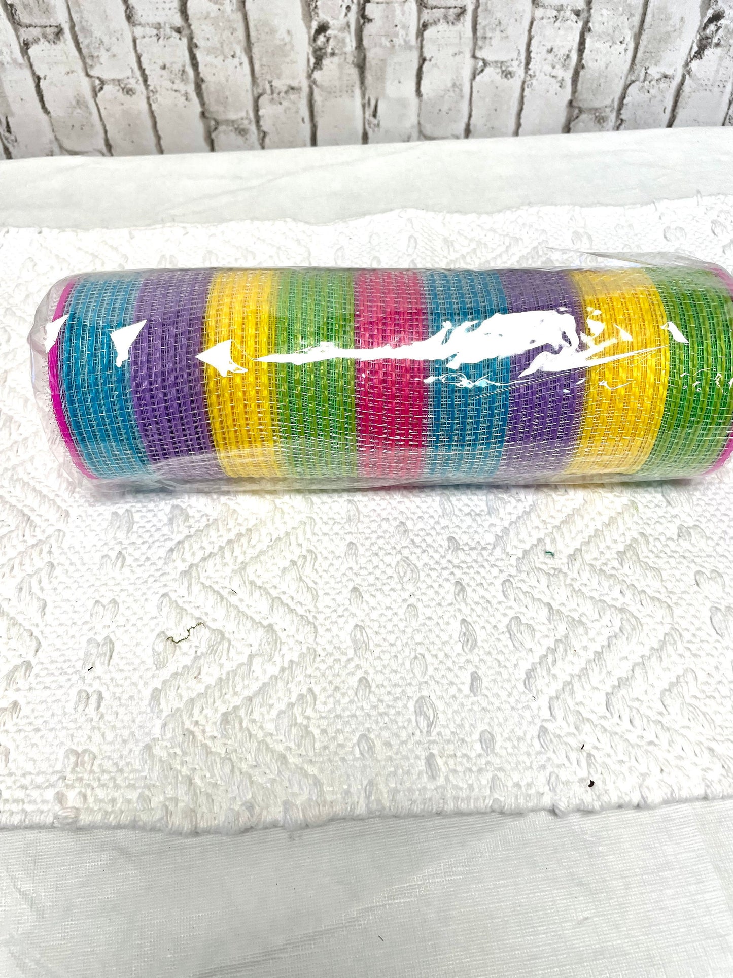 Striped mesh in spring colors, RY8321D8