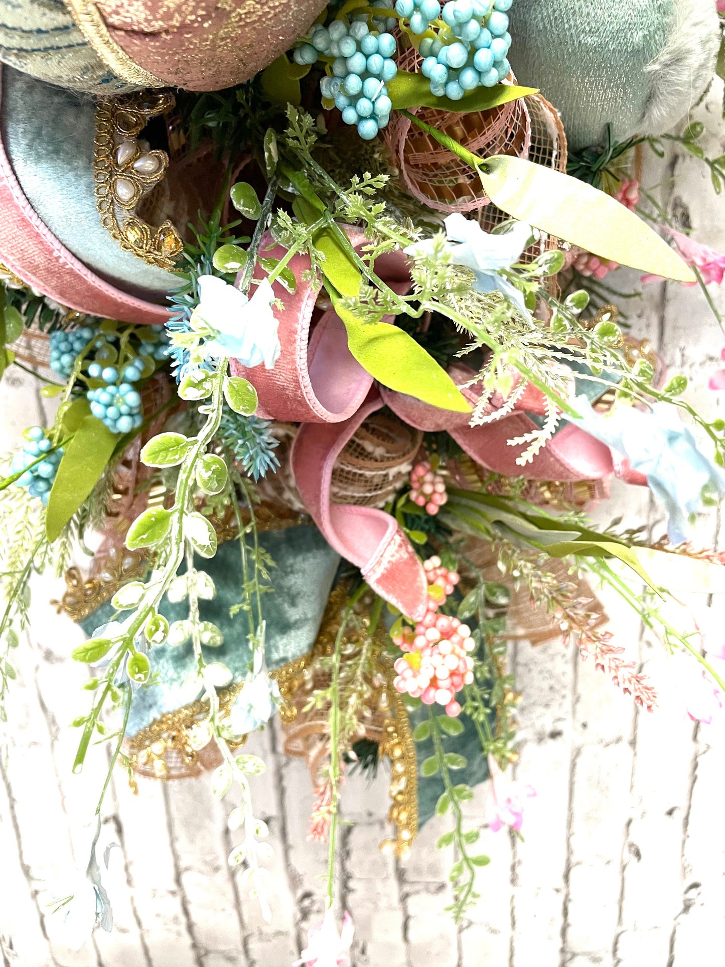 Elegant fall swag, elegant door swag, unique swag, fall swag, pink fall swag, elegant wall swag, elegant fall decor,shipping included