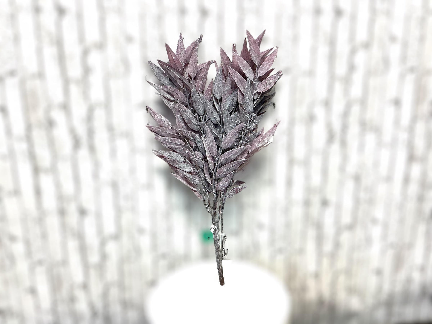 Purple seeded dusty/ bayleaf bush, Artificial, 21”, MTF 23653